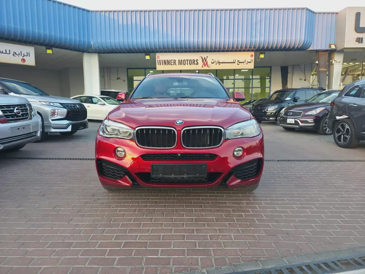 BMW X6 XDrive 3.5 M-Kit Twin Power Turbo Full Option Gcc Single Owner Original Paint Well Maintaind-4-4