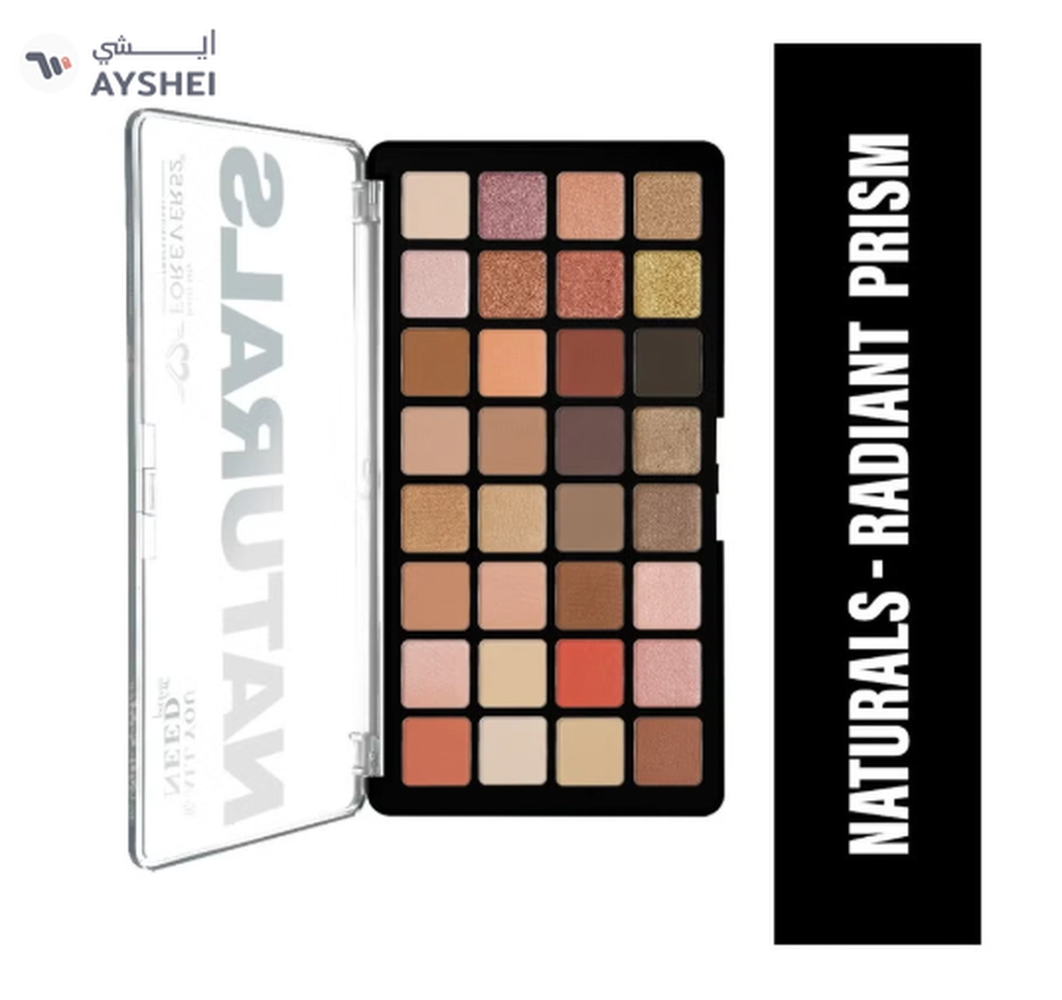 FOREVER52 Naturals 32 Color Eyeshadow Palette Radiant Prism
