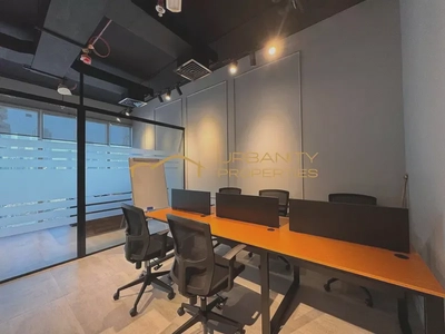 Fully Furnished Office to Rent in Tamani Arts, Business Bay | 314 Sq. Ft. | 1 Parking | AED 75K/Year-1