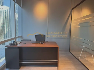 Fully Furnished Office to Rent in Tamani Arts, Business Bay | 314 Sq. Ft. | 1 Parking | AED 75K/Year-2
