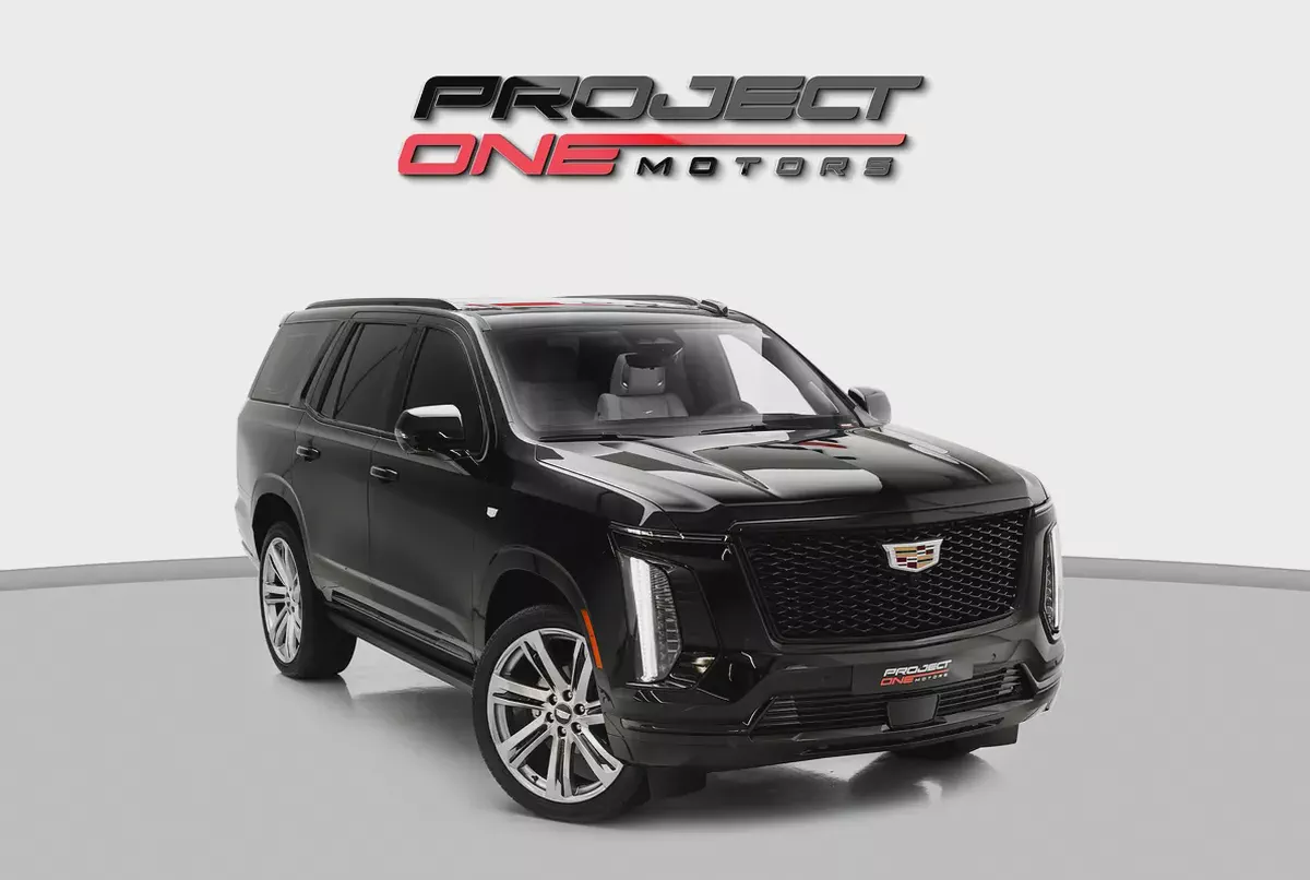 2025 CADILLAC ESCALADE 600 SPORT PLATINUM WITH WARRANTY AND SERVICE CONTRACT