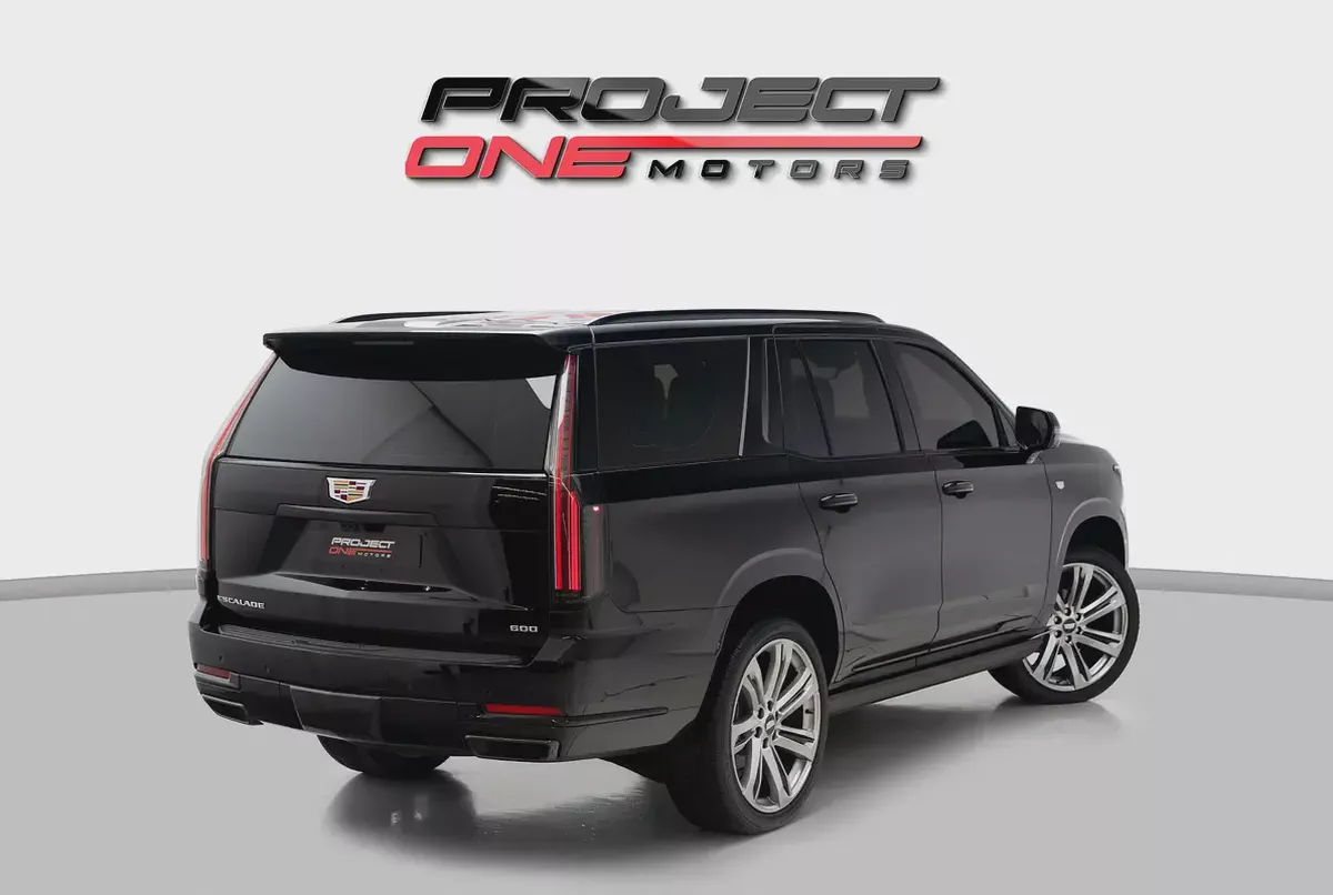 2025 CADILLAC ESCALADE 600 SPORT PLATINUM WITH WARRANTY AND SERVICE CONTRACT-3-3