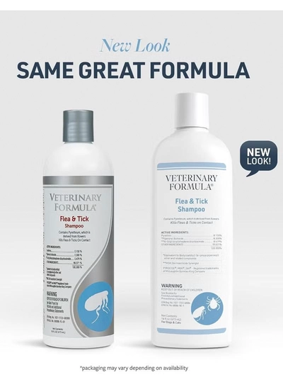 Veterinary Formula Synergy Labs Veterinary Formula Clinical Care Flea & Tick Shampoo 473ml-1