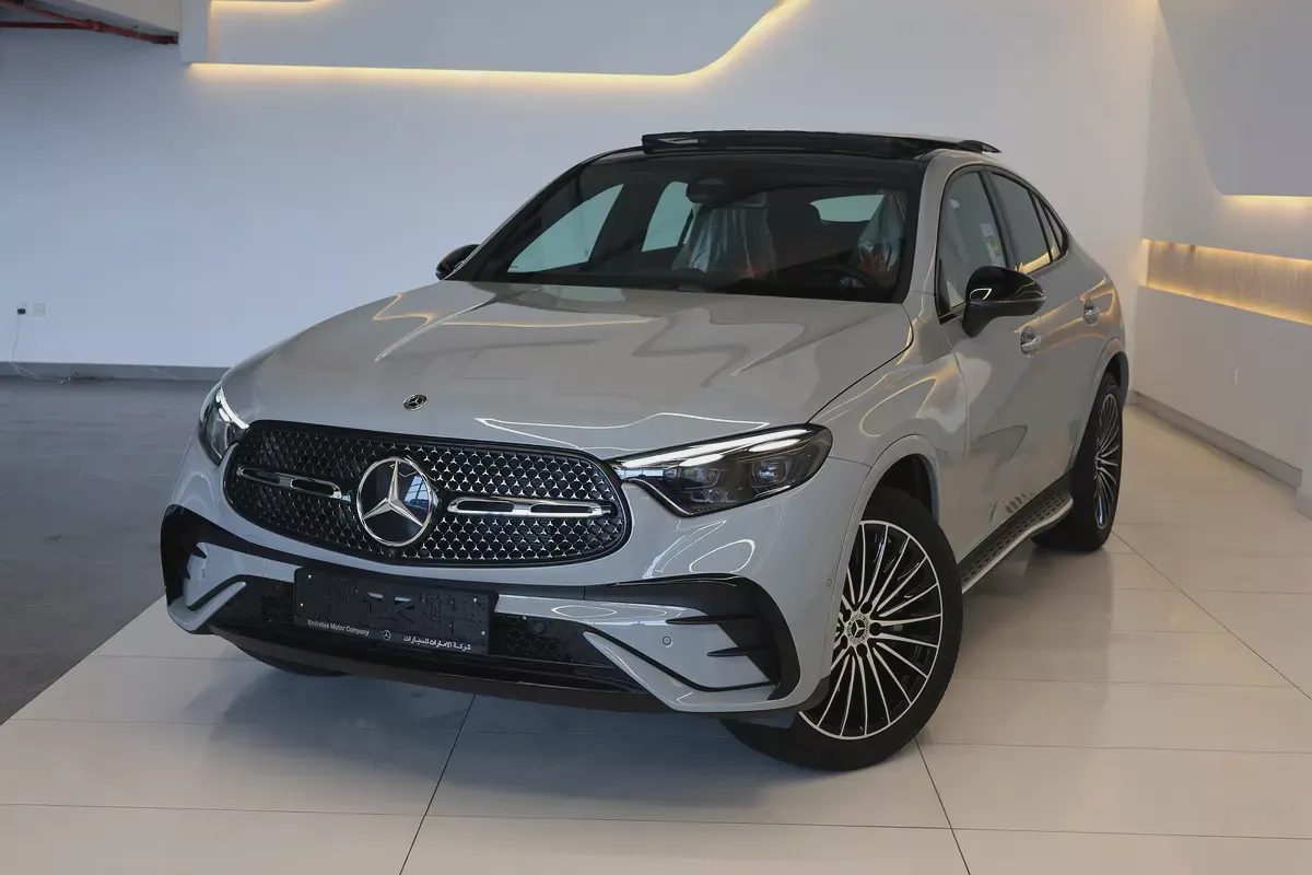 MERCEDES-BENZ -GLC COUPE -GLC200-4MATIC-0KM-2026-GCC SPECS-UNDER WARRANTY (Available 3 colors)