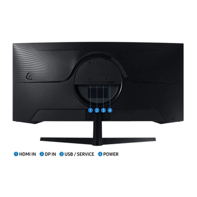 Renewed Samsung 34’’ G55T Odyssey G5 Ultra WQHD 165Hz Curved Gaming Monitor-3