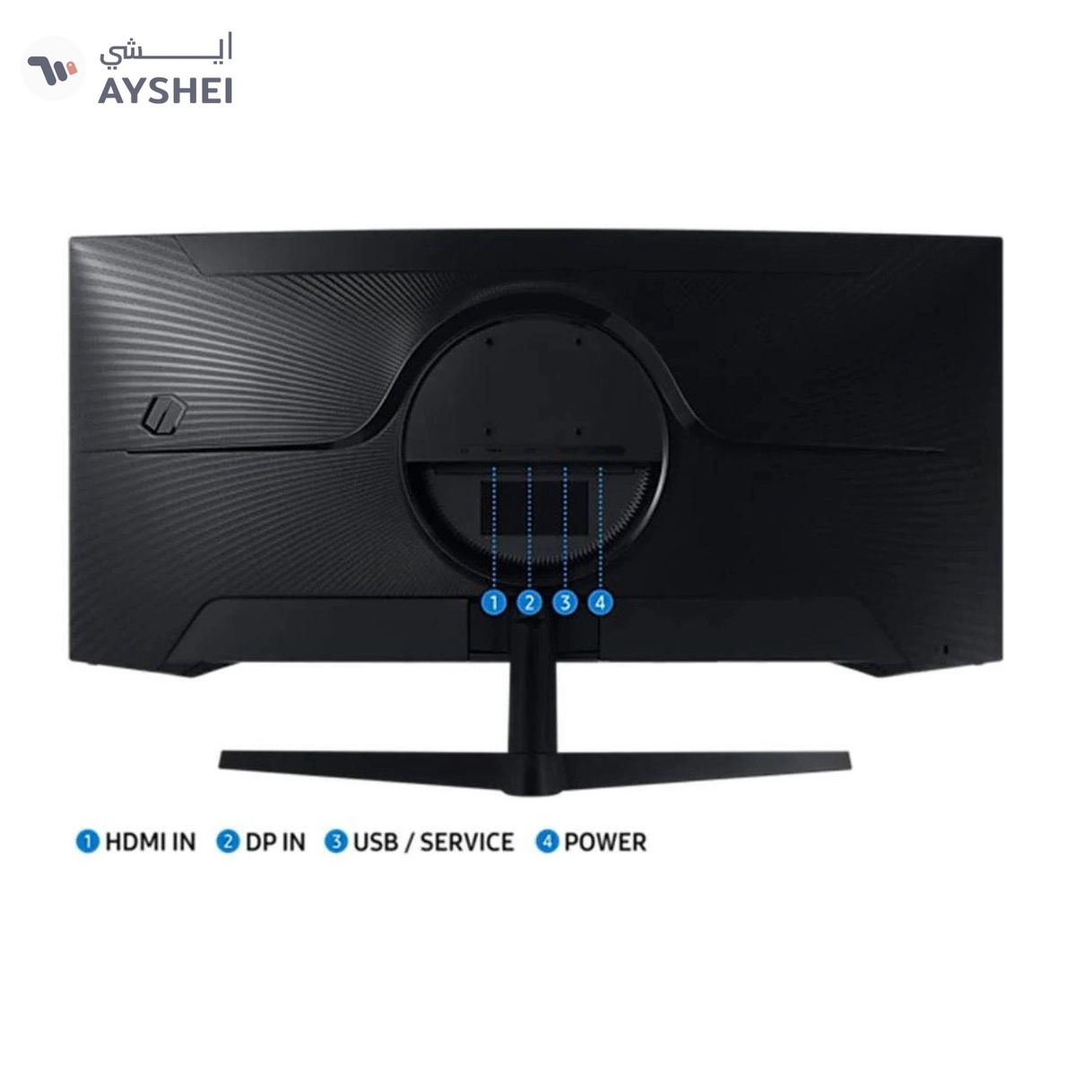 Renewed Samsung 34’’ G55T Odyssey G5 Ultra WQHD 165Hz Curved Gaming Monitor-3-3