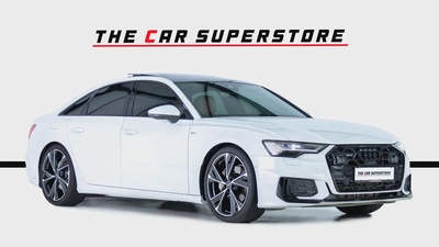 Audi A6 S-line - Mint Condition - 45 TFSI Quattro - Under Dealer Warranty and Service Contract-1