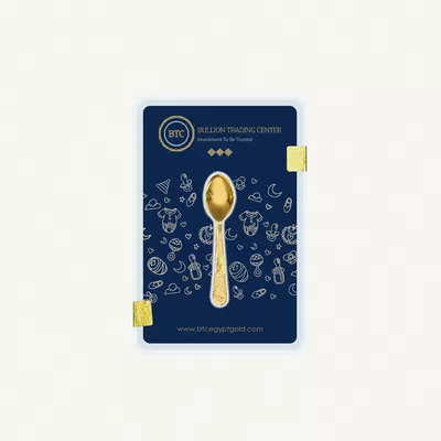 BTC 2.5g Gold Spoon-0