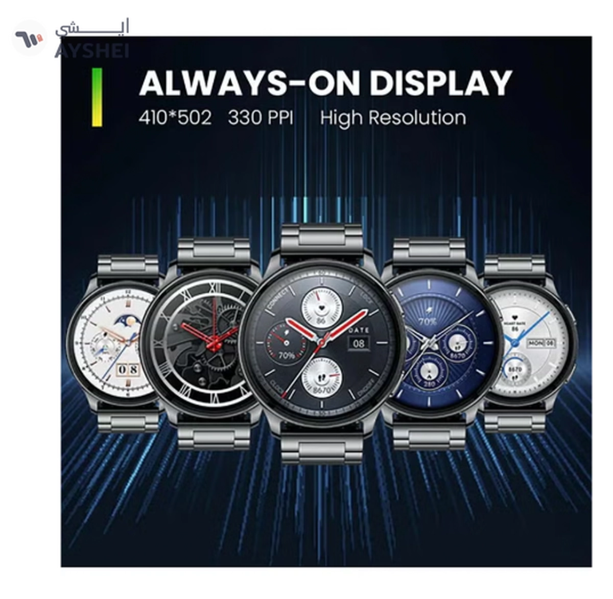 Amazfit Pop 3R Smart Watch With 1.43" (3.6 Cm) HD AMOLED Display, BT Calling-1-1