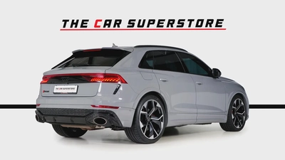 Audi RSQ8-GCC-Nardo Grey-AKRAPOVIC Sports Exhaust System-Black Interior-7