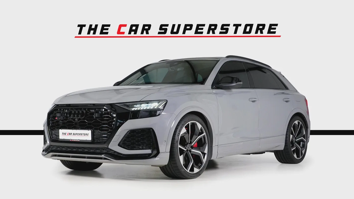 Audi RSQ8-GCC-Nardo Grey-AKRAPOVIC Sports Exhaust System-Black Interior-3-3