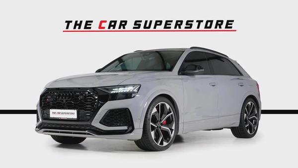 Audi RSQ8-GCC-Nardo Grey-AKRAPOVIC Sports Exhaust System-Black Interior