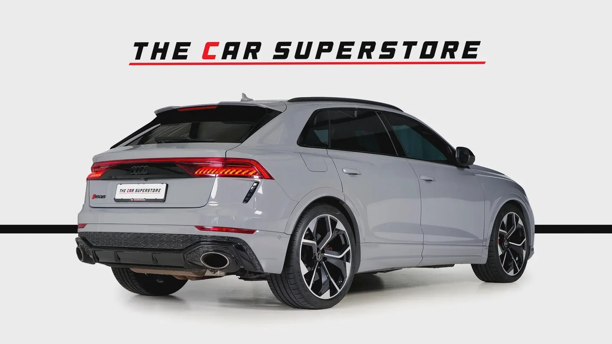 Audi RSQ8-GCC-Nardo Grey-AKRAPOVIC Sports Exhaust System-Black Interior-7-7