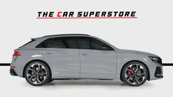Audi RSQ8-GCC-Nardo Grey-AKRAPOVIC Sports Exhaust System-Black Interior