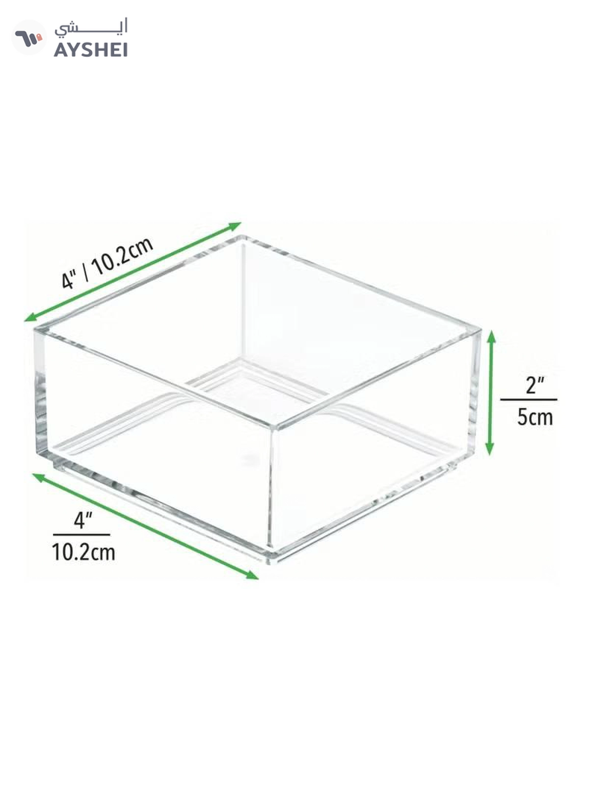 Eworld Set of 6 Clear Stackable Plastic Storage Containers-2-2