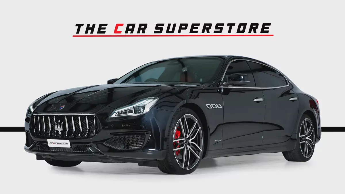 Maserati Quattroporte Granssport-GCC-Meticulously crafted Interior-Low Mileage-Well Maintained-3-3