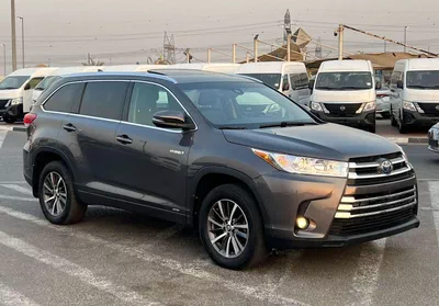 Toyota Highlander  2017 Toyota Highlander Hybrid Full option -3.5L-V6-AWD 4x4 - Rear CAM-Sunroof-Leather seat-0