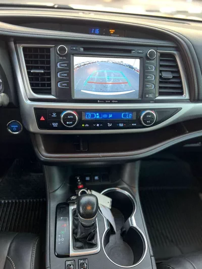 Toyota Highlander  2017 Toyota Highlander Hybrid Full option -3.5L-V6-AWD 4x4 - Rear CAM-Sunroof-Leather seat-14
