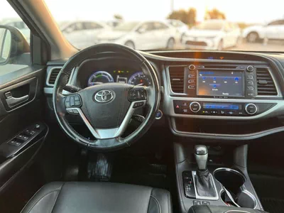 Toyota Highlander  2017 Toyota Highlander Hybrid Full option -3.5L-V6-AWD 4x4 - Rear CAM-Sunroof-Leather seat-15