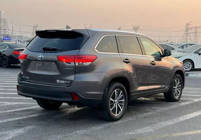 Toyota Highlander  2017 Toyota Highlander Hybrid Full option -3.5L-V6-AWD 4x4 - Rear CAM-Sunroof-Leather seat-6