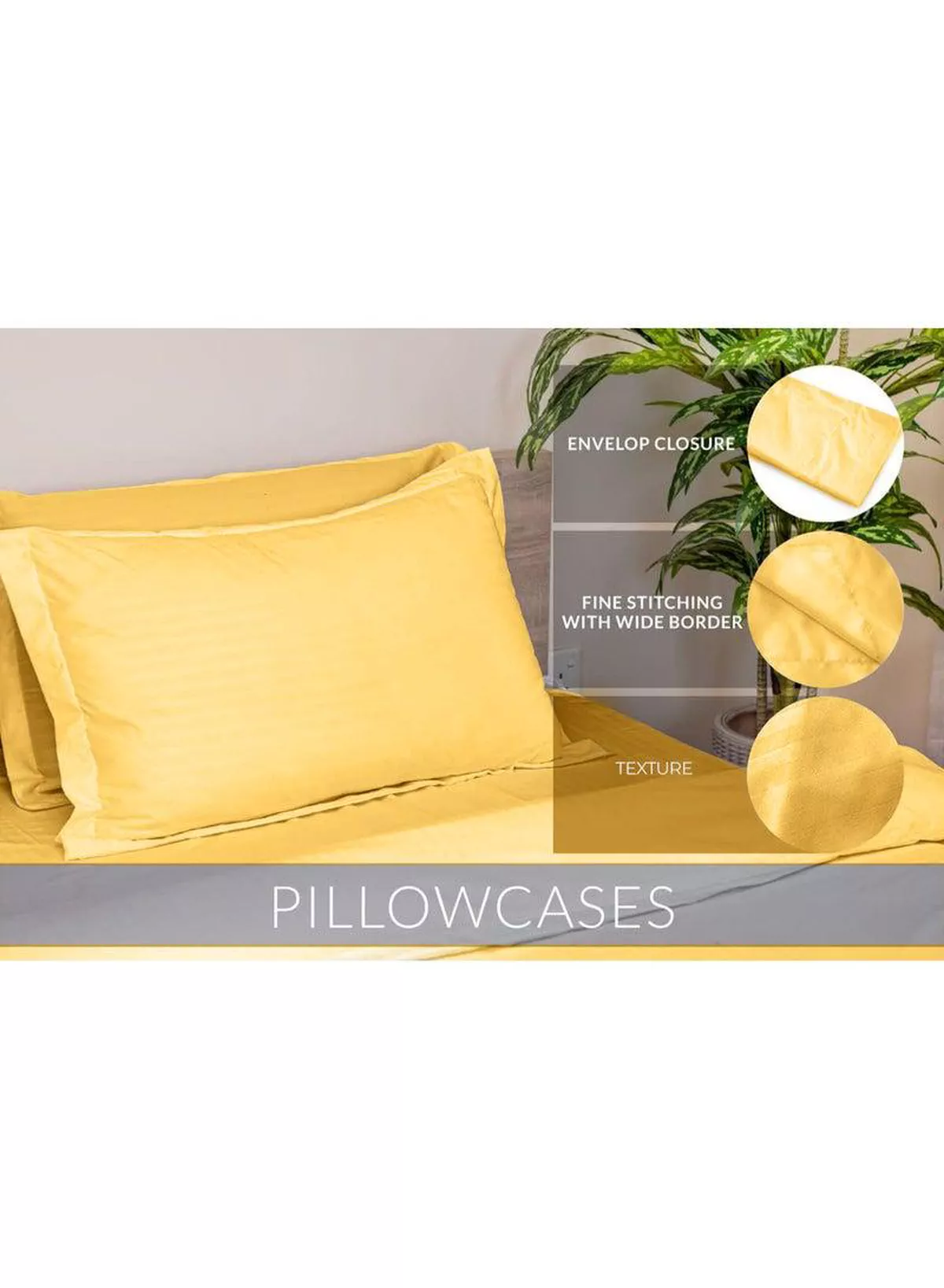 6-Piece Premium King Size Bedding Set, Gold Striped Design and High-Quality Microfiber Hotel Luxury Bedsheet Soft Quilt Cover and Pillowcases-3-3
