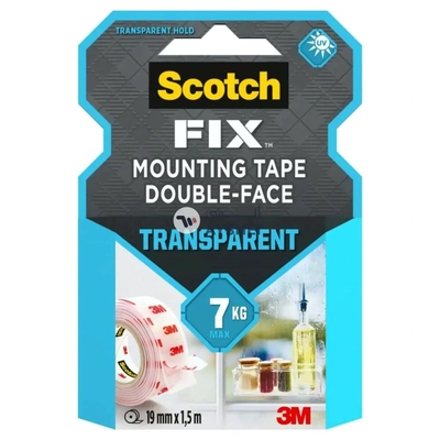 Scotch Fix Double-Face Transparent Mounting Tape-0
