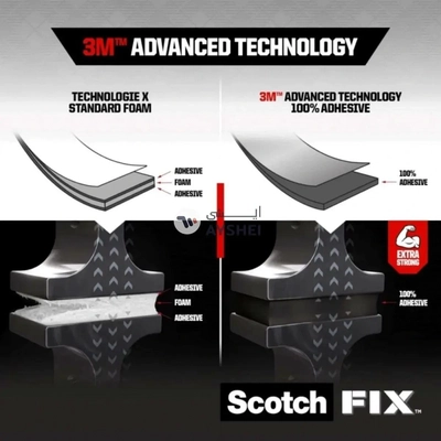 Scotch Fix Double-Face Transparent Mounting Tape-3