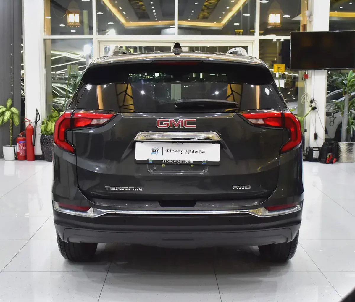 EXCELLENT DEAL for our GMC Terrain SLT AWD ( 2018 Model ) in Grey Color American Specs-4-4