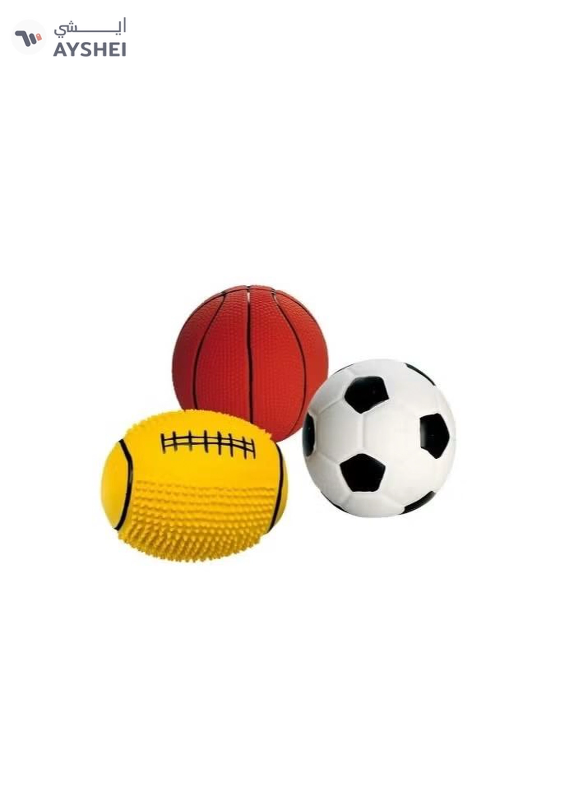 Ferplast Latex Ball For Cats and Dogs (random ball)