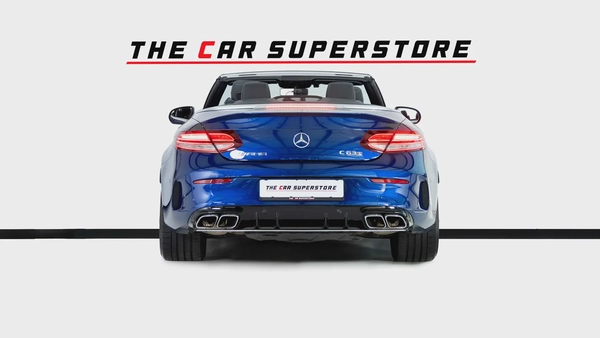 Mercedes Benz C63S AMG Cabriolet-Very Rare Car-Bespoke Order-Low Mileage-Excellent Condition