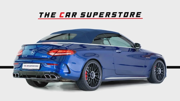 Mercedes Benz C63S AMG Cabriolet-Very Rare Car-Bespoke Order-Low Mileage-Excellent Condition