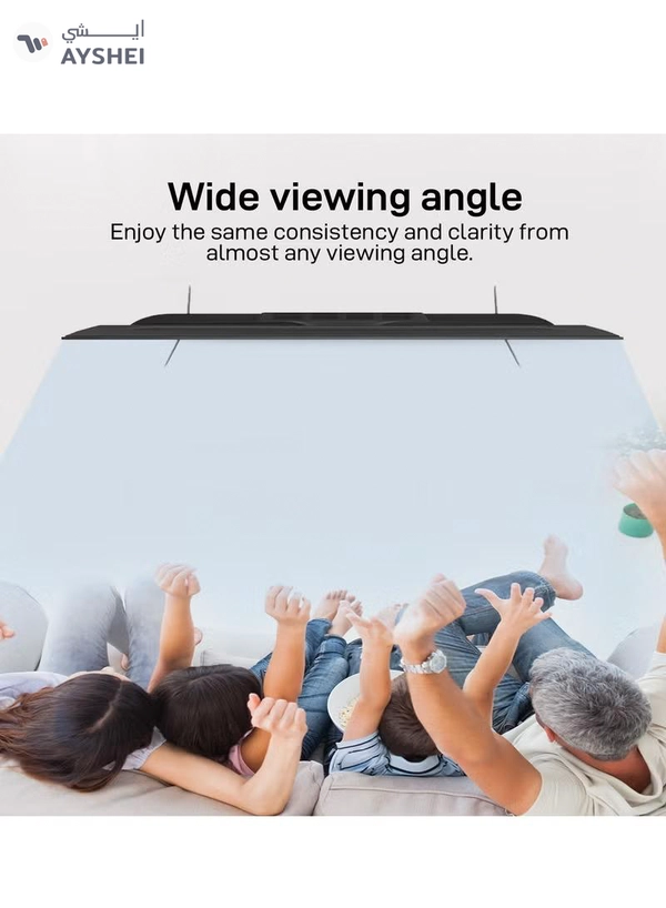 GEEPAS 50" Google TV- GLED5006SGXHD | Dolby Audio, Ultra HD LED TV, Built In Chromecast | With Remote Control, HDMI and USB Ports| Licensed Contents and Pre Installed Apps, Wi Fi and Screen Sharing