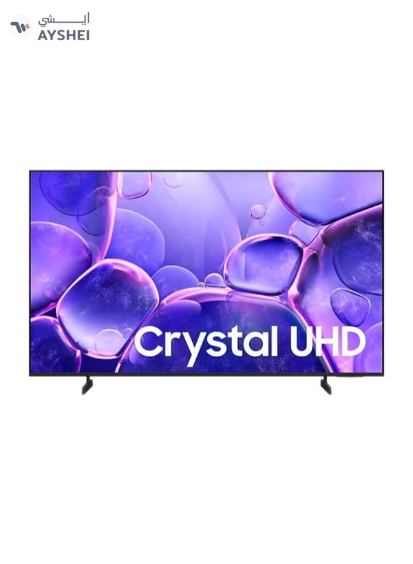 Samsung 58 Inch Crystal UHD TV, U8000F, 4K, Crystal Processor 4K, MetalStream Design, Samsung Knox Security, Endless Free Content, Smart TV, UA58U8000FUXZN - UAE Version U8000F Black