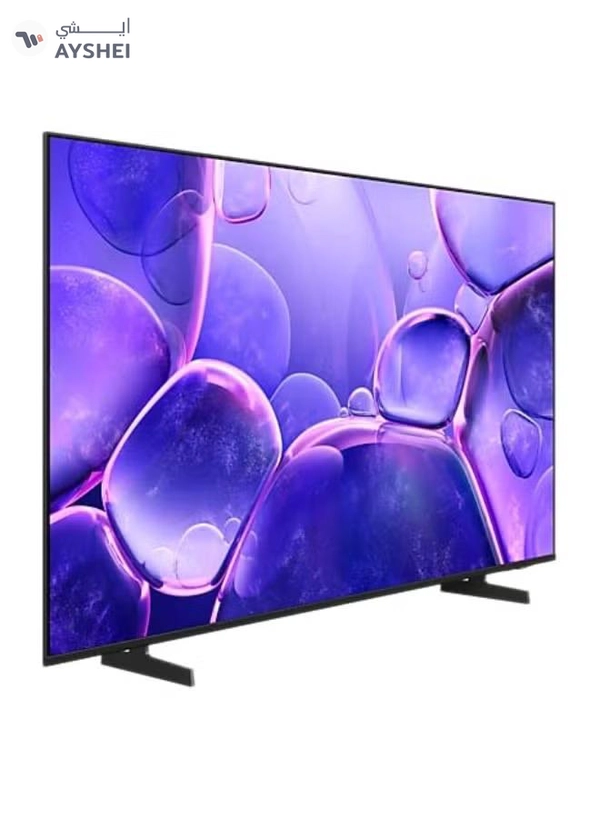 Samsung 58 Inch Crystal UHD TV, U8000F, 4K, Crystal Processor 4K, MetalStream Design, Samsung Knox Security, Endless Free Content, Smart TV, UA58U8000FUXZN - UAE Version U8000F Black