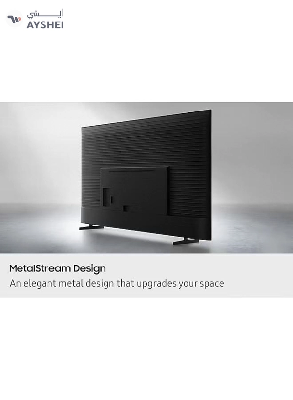 Samsung 58 Inch Crystal UHD TV, U8000F, 4K, Crystal Processor 4K, MetalStream Design, Samsung Knox Security, Endless Free Content, Smart TV, UA58U8000FUXZN - UAE Version U8000F Black