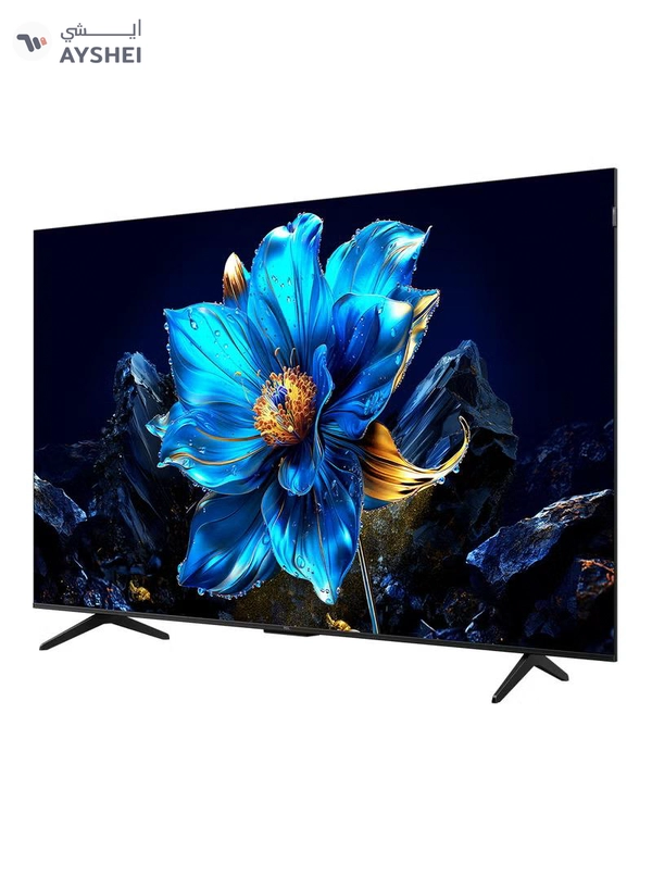 TCL 55 Inch QLED 4K Smart TV HDMI 3 USB1 60Hz DLG 120Hz 55P7K black