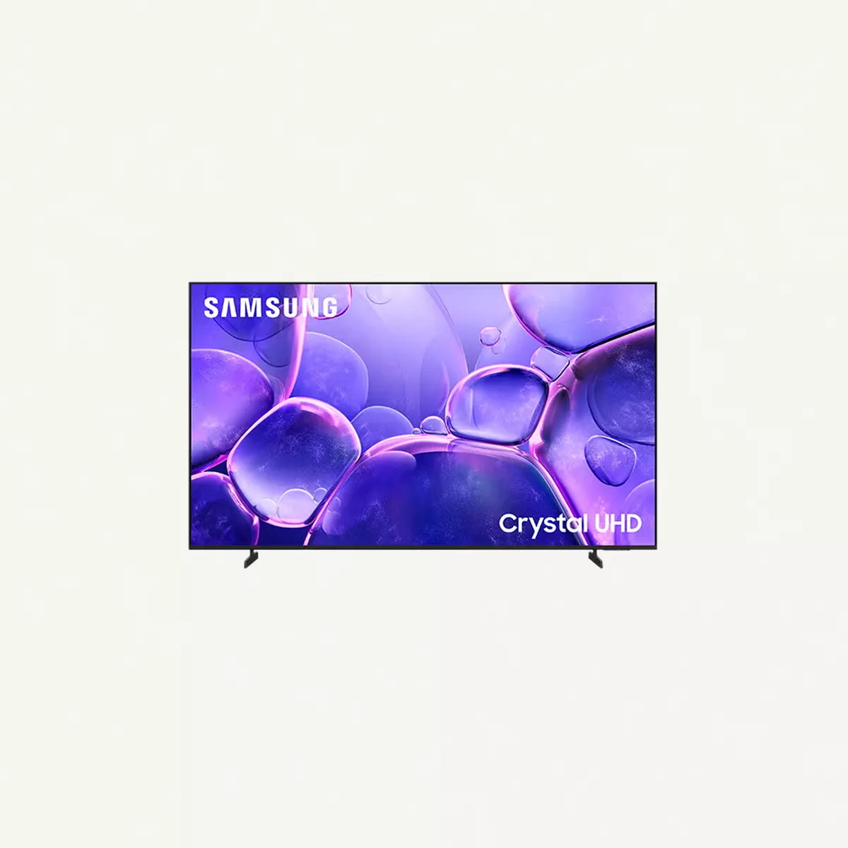 Samsung 55 Inch Crystal UHD TV, U8000F, 4K, Crystal Processor 4K, MetalStream Design, (2025 - UAE Version)