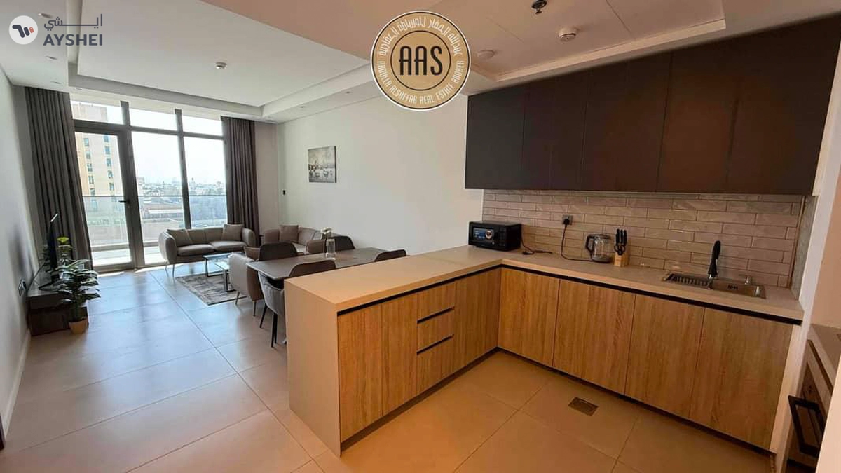 ready to move fully furnished 1bhk close to sheikh zayad road