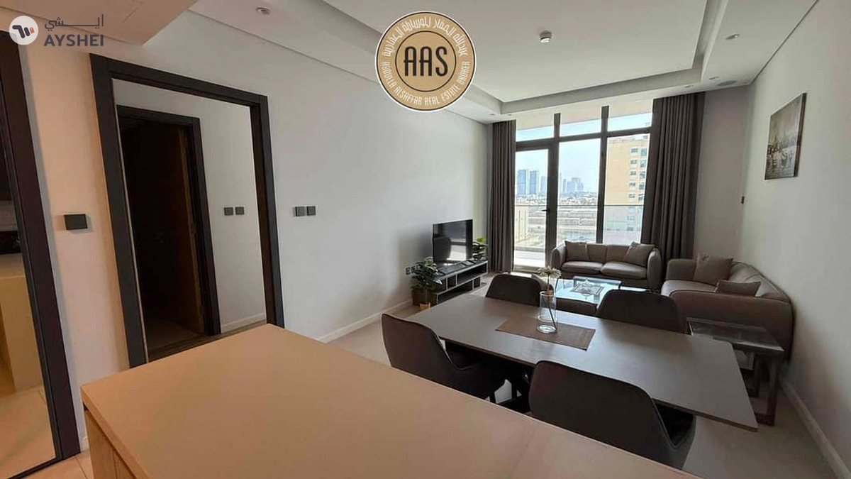ready to move fully furnished 1bhk close to sheikh zayad road