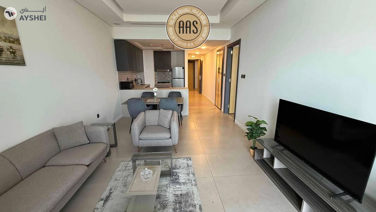 ready to move fully furnished 1bhk close to sheikh zayad road
