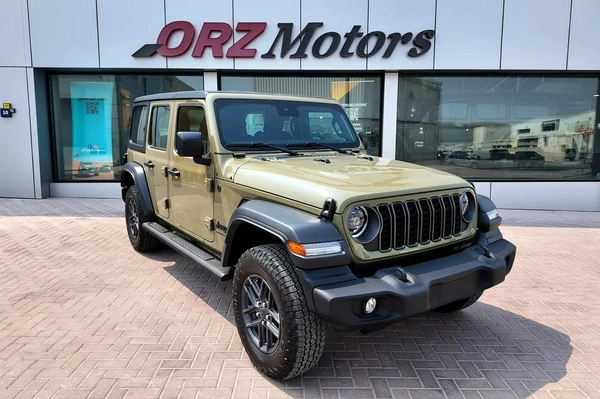 DEALER 3 YRS WTY - 2026 JEEP WRANGLER 4DR SPORT 41 GREEN (2.0L)