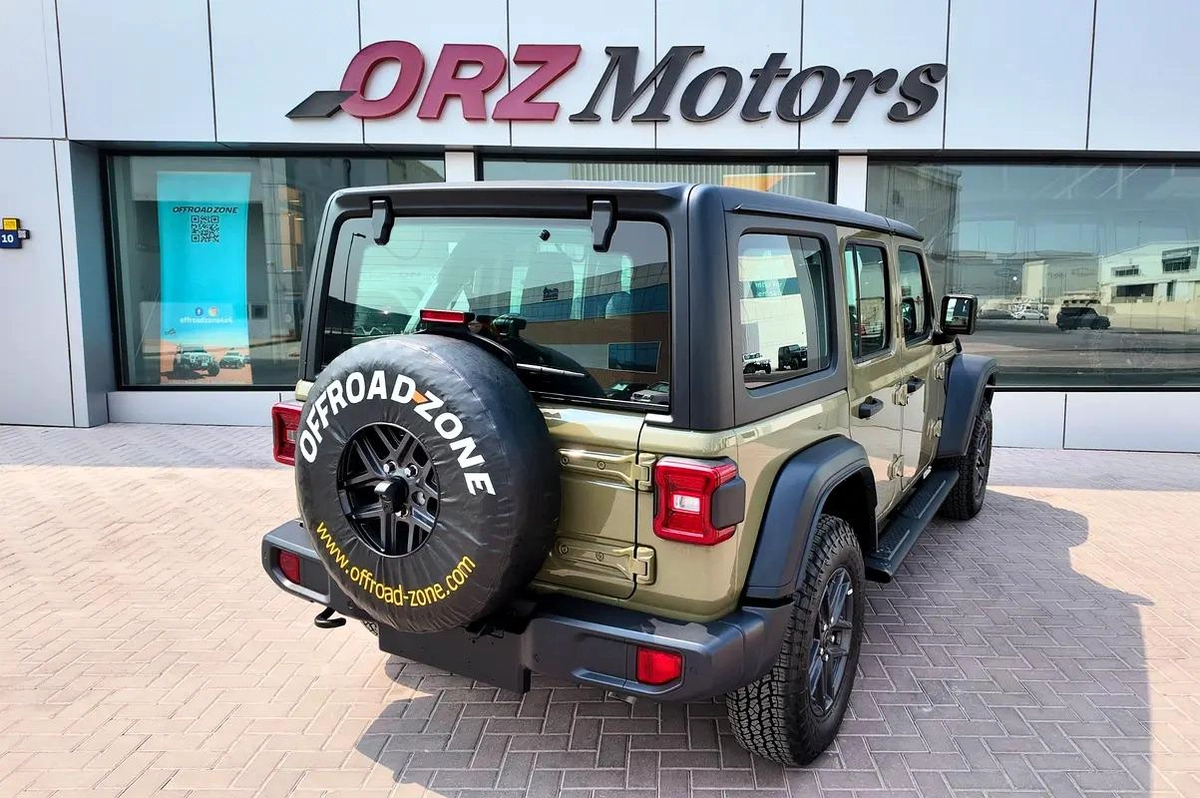 DEALER 3 YRS WTY - 2026 JEEP WRANGLER 4DR SPORT 41 GREEN (2.0L)-7-7