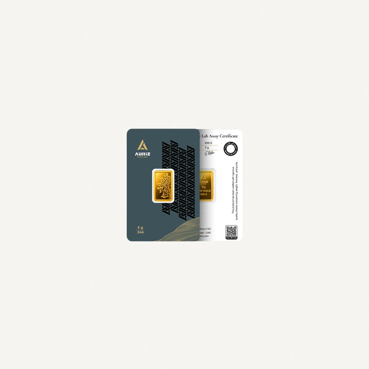 Auriz Minting 5gm bar - Variable design-1-1