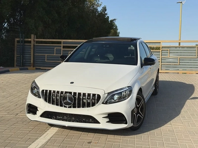 Mercedes 2021 C300 full option panorama 360 camera AMG-4