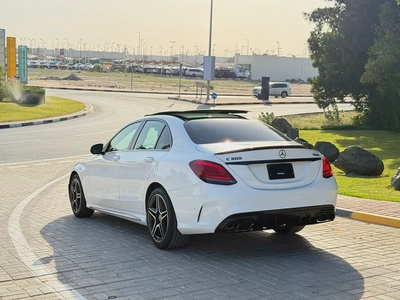 Mercedes 2021 C300 full option panorama 360 camera AMG-6