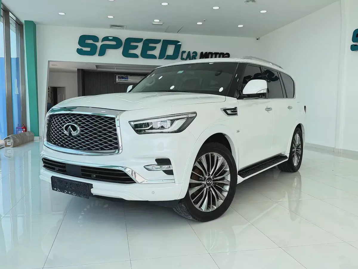 Infiniti QX80 Luxury 2020 GCC Specs | Well Maintained-2-2