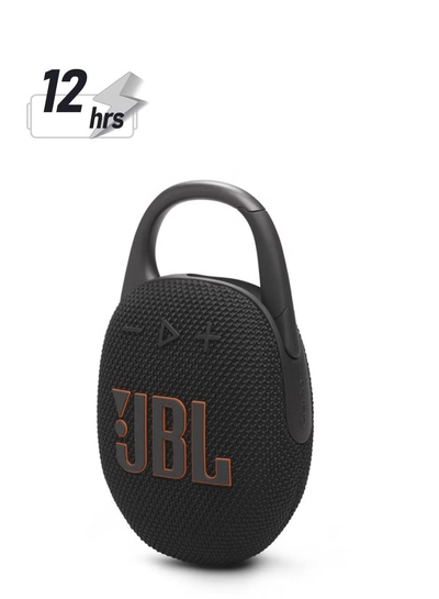 JBL Clip 5-Portable Waterproof Speaker - Black-0
