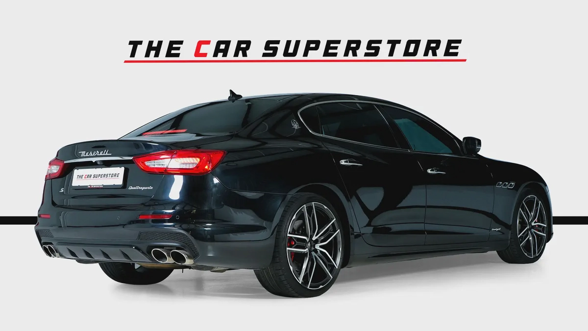 Maserati Quattroporte Granssport-GCC-Meticulously crafted Interior-Low Mileage-Well Maintained-7-7
