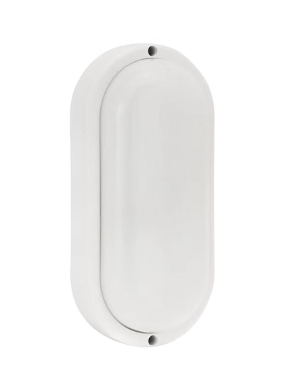 Geepas 12W Moisture Proof LED Lamp, IP65, 25000 Hours Lifetime, Plastic + Aluminium Housing, Color Temperature 6500K, 80 Percent Energy Saving, Lumens-1150LM-0