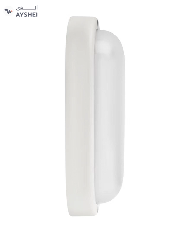 Geepas 12W Moisture Proof LED Lamp, IP65, 25000 Hours Lifetime, Plastic + Aluminium Housing, Color Temperature 6500K, 80 Percent Energy Saving, Lumens-1150LM